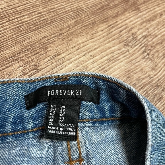 Forever 21 American Flag High Wasted Denim Shorts - Picture 4 of 5